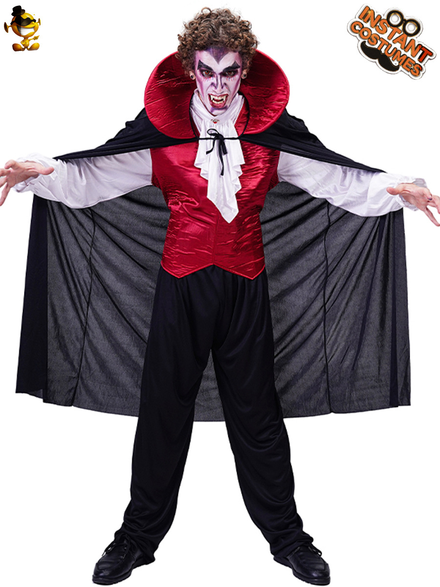 Halloween adulto de los hombres murciélago vampiro partido traje Grande del Festival fantasma vampiro Cosplay etapa