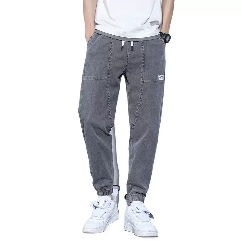 Tide, autumn jeans, LAZADA, Amazon, Korean style, oversize