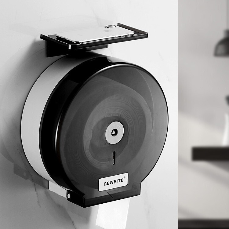 Caja de papel de rollo grande de inodoro montada en la pared Caja de papel de rollo grande de inodoro Caja de papel de succión de inodoro Caja de pañuelos de mano de hotel