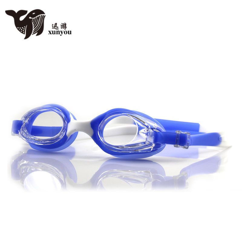 파란색과 흰색-고급 박스