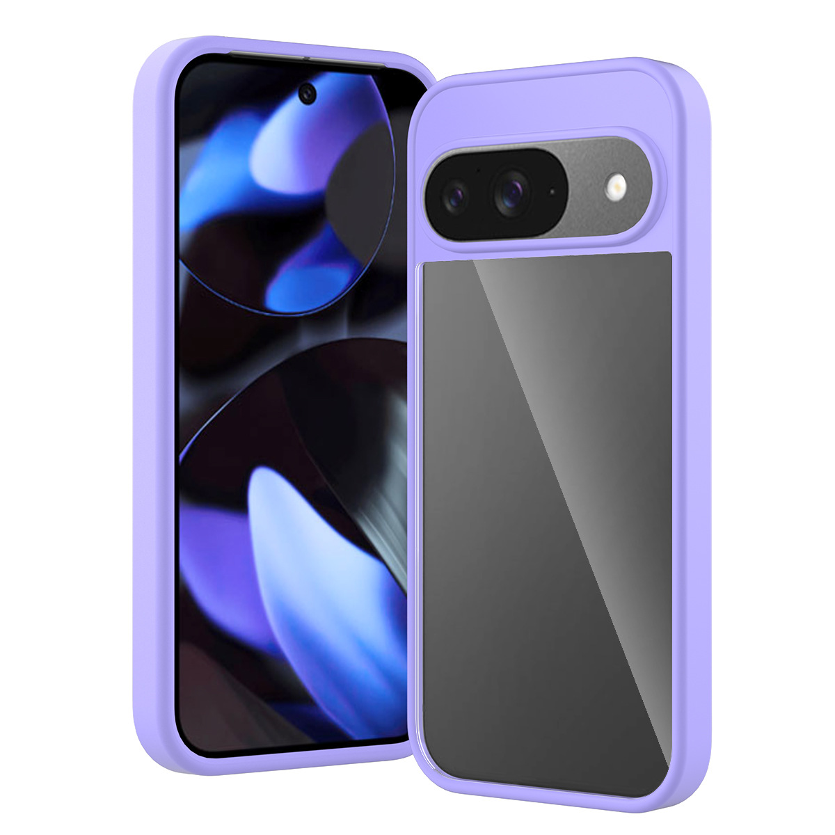 Aplicación transfronteriza Google PIXEL 9/9Pro mate transparente cubierta de cerveza 10pro caja del teléfono móvil más duro 2.0mm anti-caída