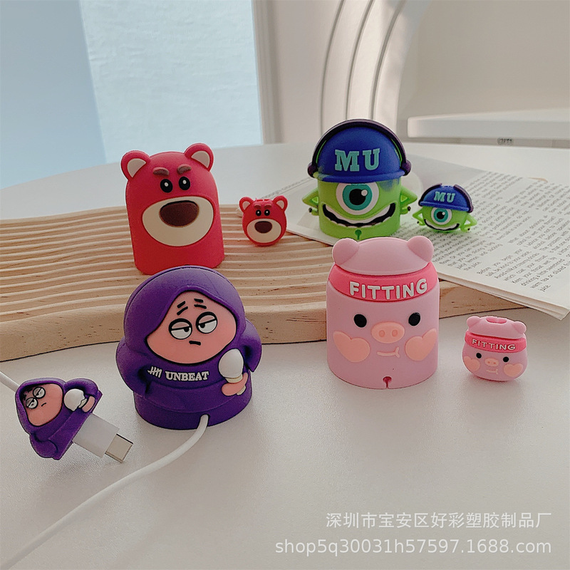 Creative strawberry bear for Apple Watch base iwatch charging stand watch charging support wireless charging base