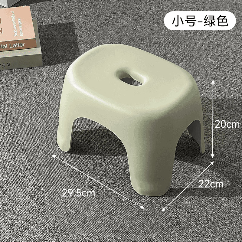 矮凳结实叠放加厚小凳子儿童凳板凳奶油风北欧风耐用客厅凳子厕所|undefined
