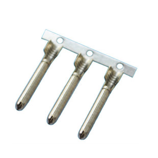 Supply diameter 2.35 copper tube male terminal copper pin 2.0,1.5mm waterproof plug terminal copper pin copper tube terminal