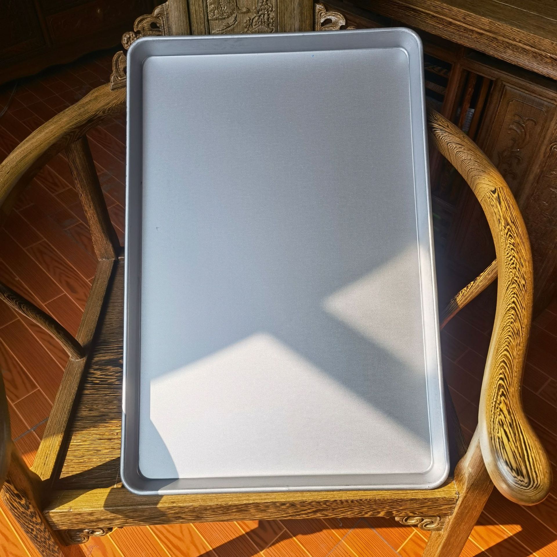 알루미늄 베이킹 트레이 1.0mm 두께 4kg (60*40*3cm)