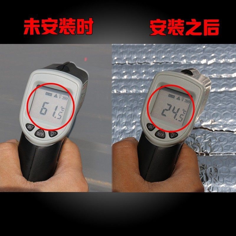 Fabrica directa de bobina impermeable aislante térmico película de aislamiento térmico burbujas de aluminio resistente al calor burbujas de papel de estaño al por mayor