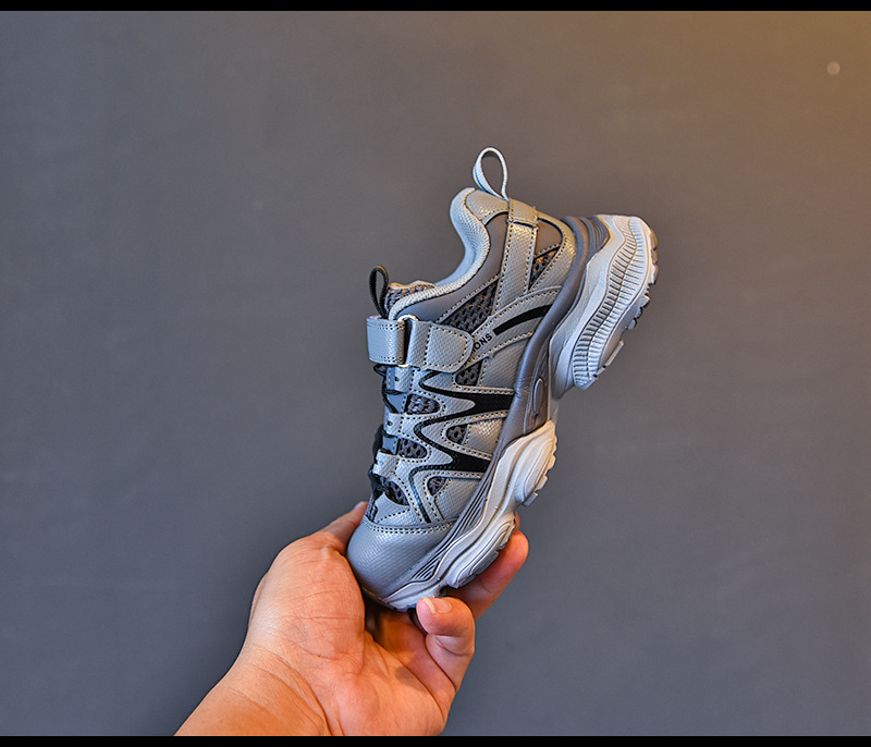 9928 Autumn New Boys' Casual Breathable Sports Girls' Korean Version Middle and Large Children's Running Student Trendy_voghion.com