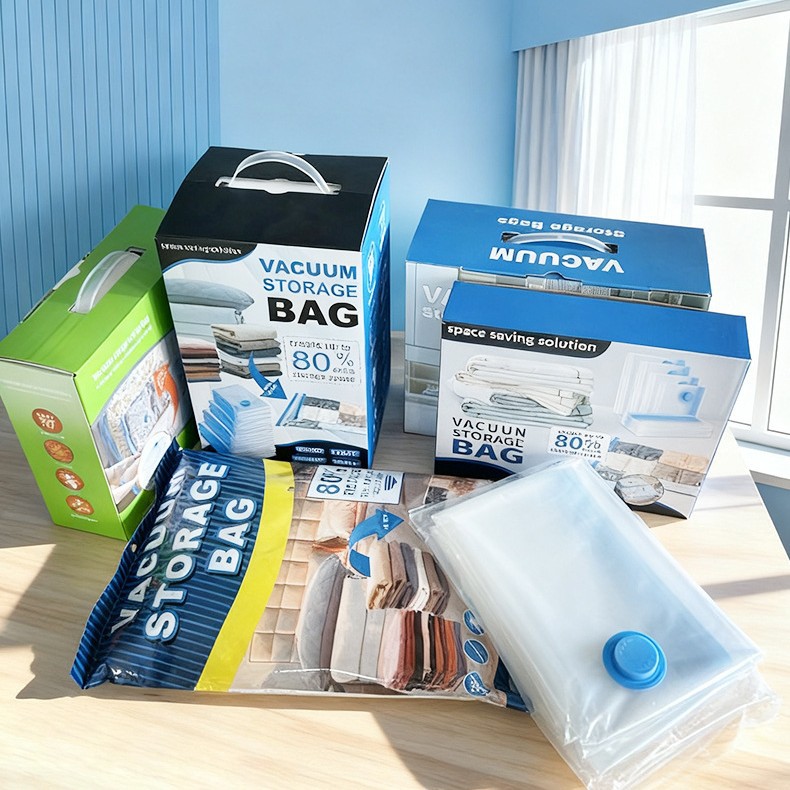 Pa transparent Travel Vacuum Package Compression Package Bag Compression Package Bag Vacuum Bag Package Compression Bag quilt