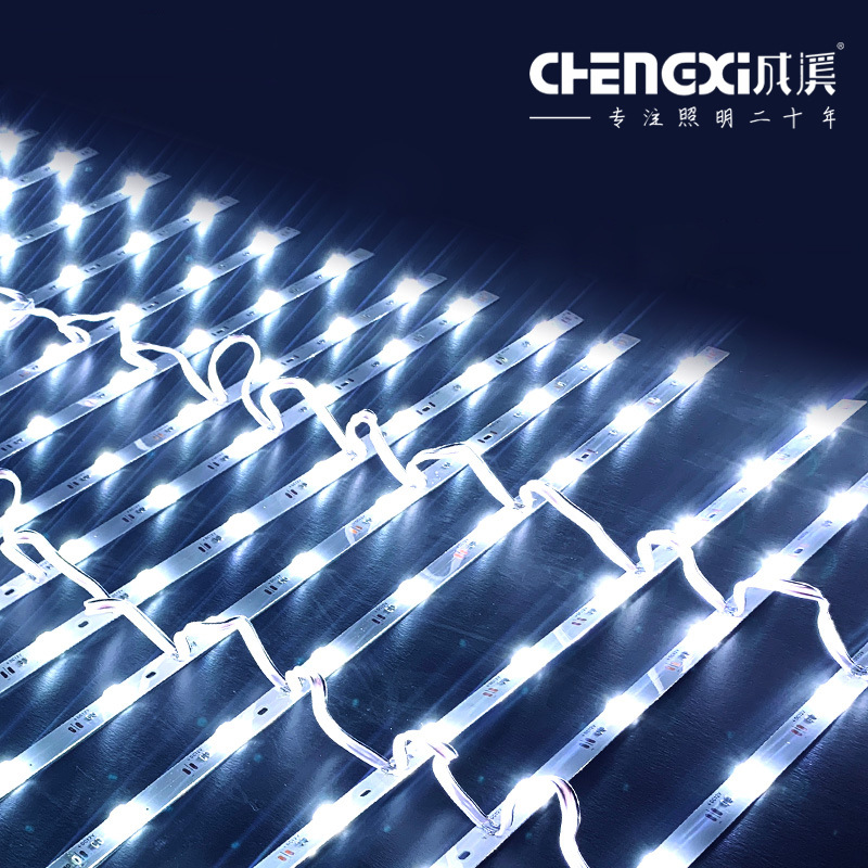 Diffuse reflection light bar 3030led12v high brightness ceiling long strip light with soft film advertising light box cloth roller shutter light source
