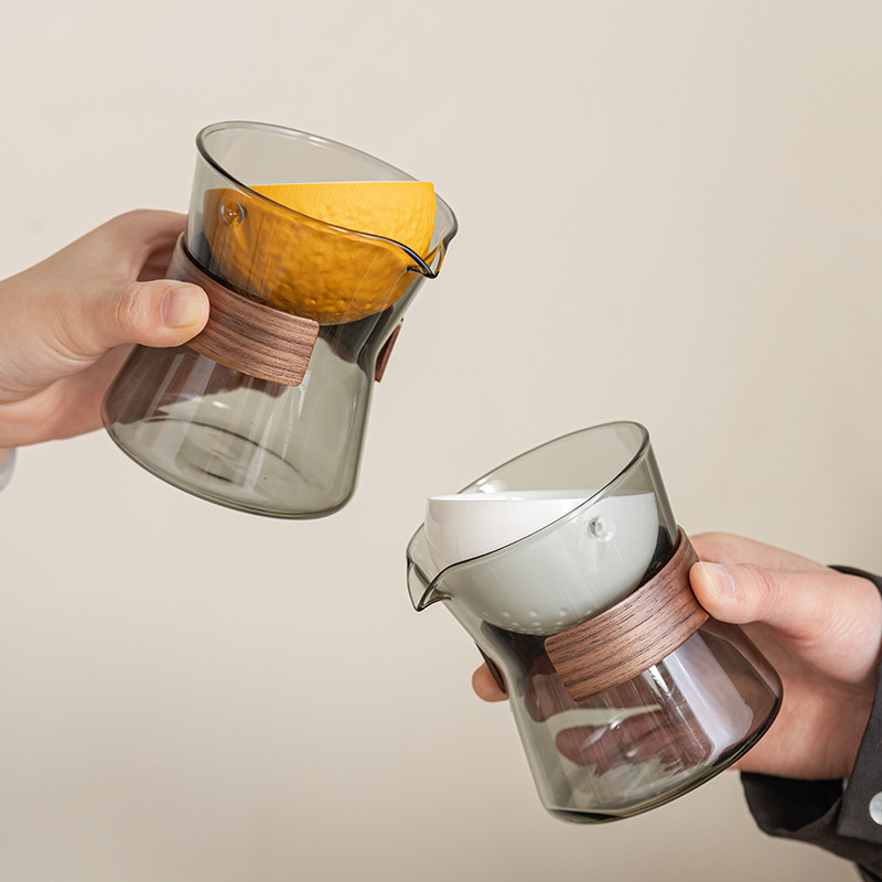 小青柑大橘大利旋转泡茶壶单壶过滤陶瓷玻璃懒人自动泡茶器公道杯