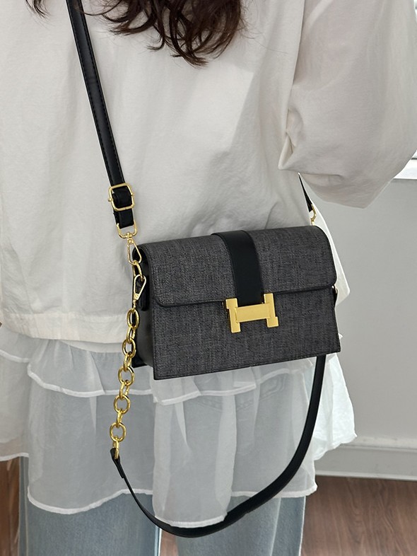 Transfronterizos nuevos bolsos de moda retro al por mayor, mujeres de textura superior, cadenas de calle, bolsos de hombro