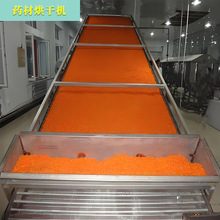 网带式水果蔬菜烘干机 全自动中药羊肚菌风干机 连续式蔬菜烘干设