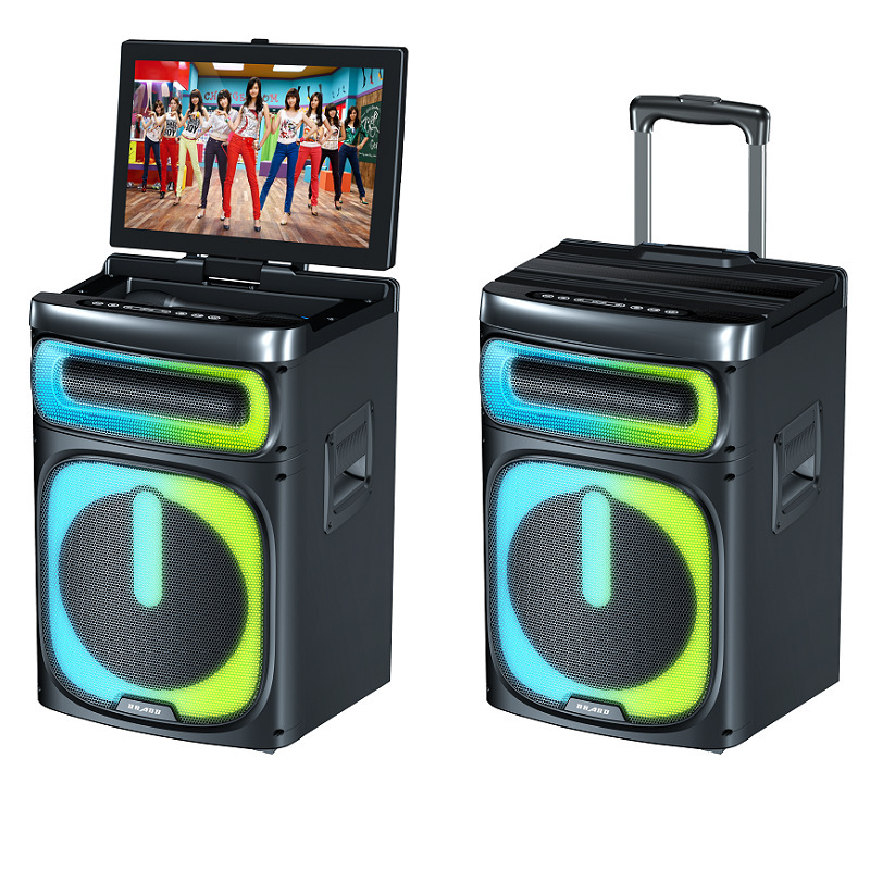 Portable Tv Touchscreen Google Android 14 Wifi Party Speaker