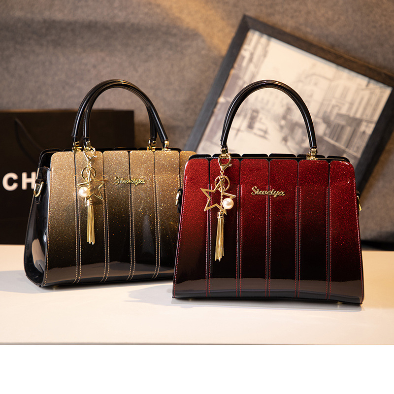 Elegante borsa a tracolla donna versatile borsa patchwork_voghion.com