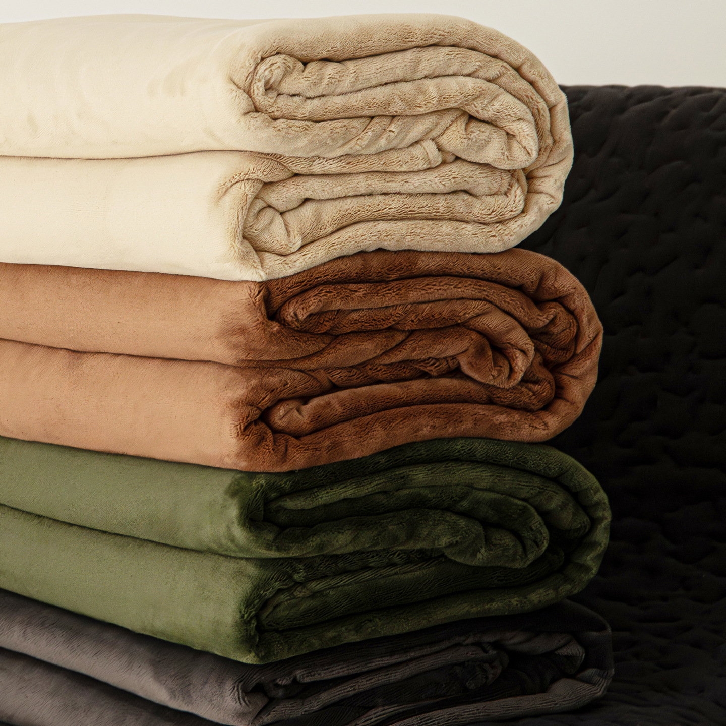 Minimalist Style Pure Color Yunfu Velvet Cloud Velvet Single Product Fitted Sheet Simmons Protective Cover Bed Cover Does Not Move