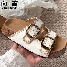ţƤ�沩����ЬŮ�ļ����⴩�͹�Ƥ����һ����Ь���eɳ��¶ֺ��Ь