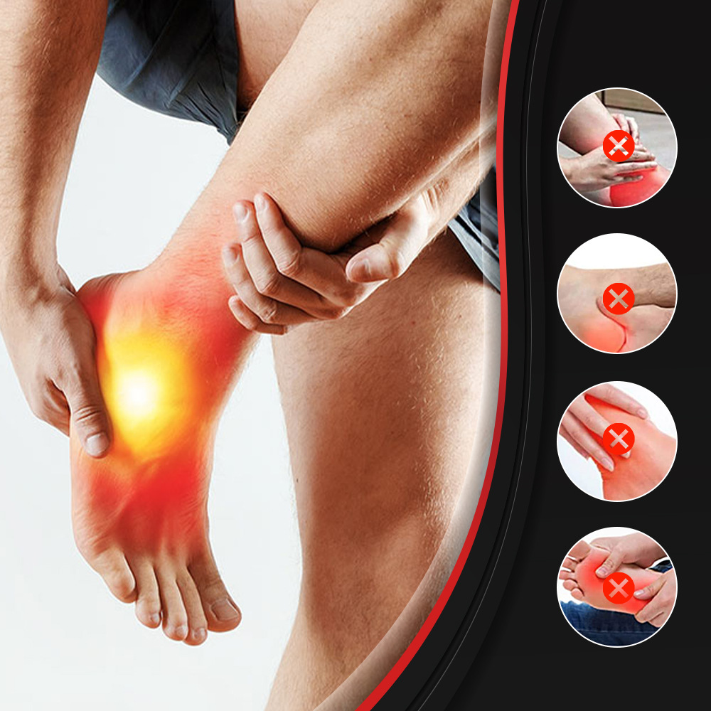 Ankle Pain 6PC Relief Outdoor Sports Essential Ointment Patch K16501_voghion.com