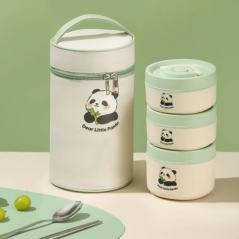 Термос (Thermos) из нержавеющей стали AISI 304, ланч-бокс герметичный, мини-бокс для детей, микроволновка/изоляция