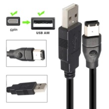 ��׼�~��IEEE400 1394 Firewire USB AM�D6P��USB�D1394���B��