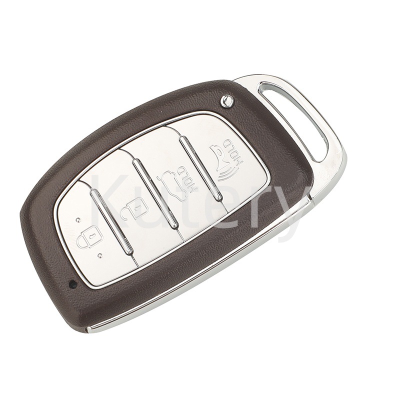 Suitable for 3-Key and 4-Key Hyundai Models, Including Mistra, Elantra, Ix35, Remote Control Car Key Shell with Battery Holder, Note the Blade