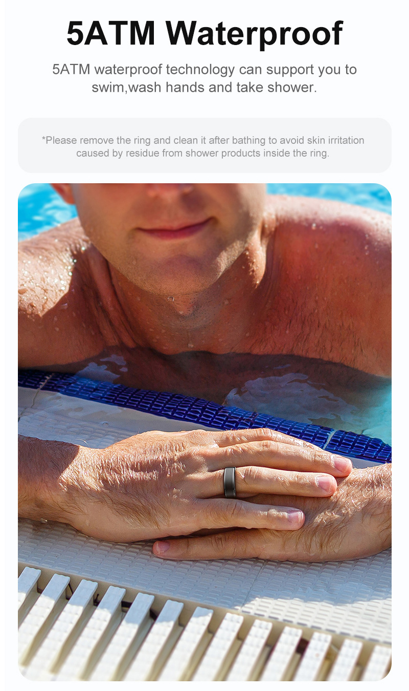 Smarter Ring Mit Herzfrequenz Schlaf Und Blutsauerstoffmessung_voghion.com