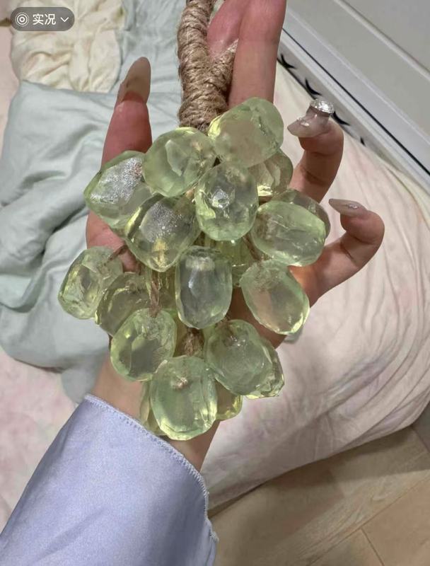 手工水晶葡萄香皂diy材料包装饰精油皂透DIY葡萄香皂礼物创意礼品|undefined