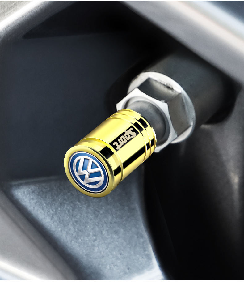 Suitable for Volkswagen Sagitar Magotan Lavida Baolai Tu Ang Tanyue Tu Guan car tire valve cap anti-theft core cover