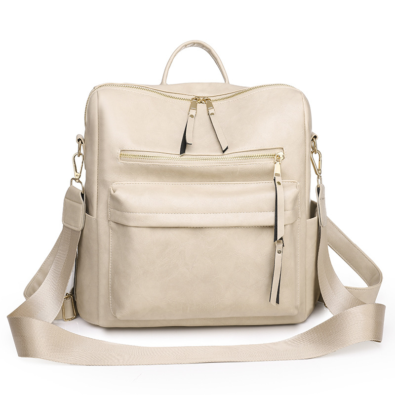 Mochila de gran capacidad transfronteriza zhenli mochila de mujer retro europea y americana mochila multifuncional para mujer