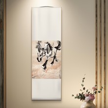 徐悲鸿马装饰画奔马图国画水墨画办公室画玄关画动物画壁画山水画