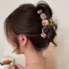 11# transparent bottom clip bear donut cartoon about 10cm