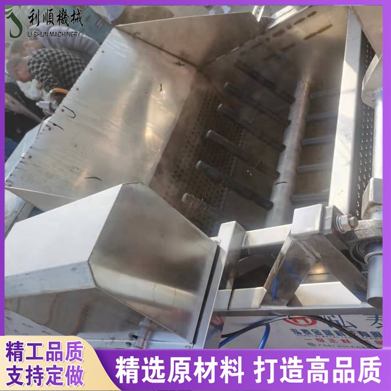 六轴家禽烫脱一体机 六辊整鸡自动出料脱毛烫毛机厂家