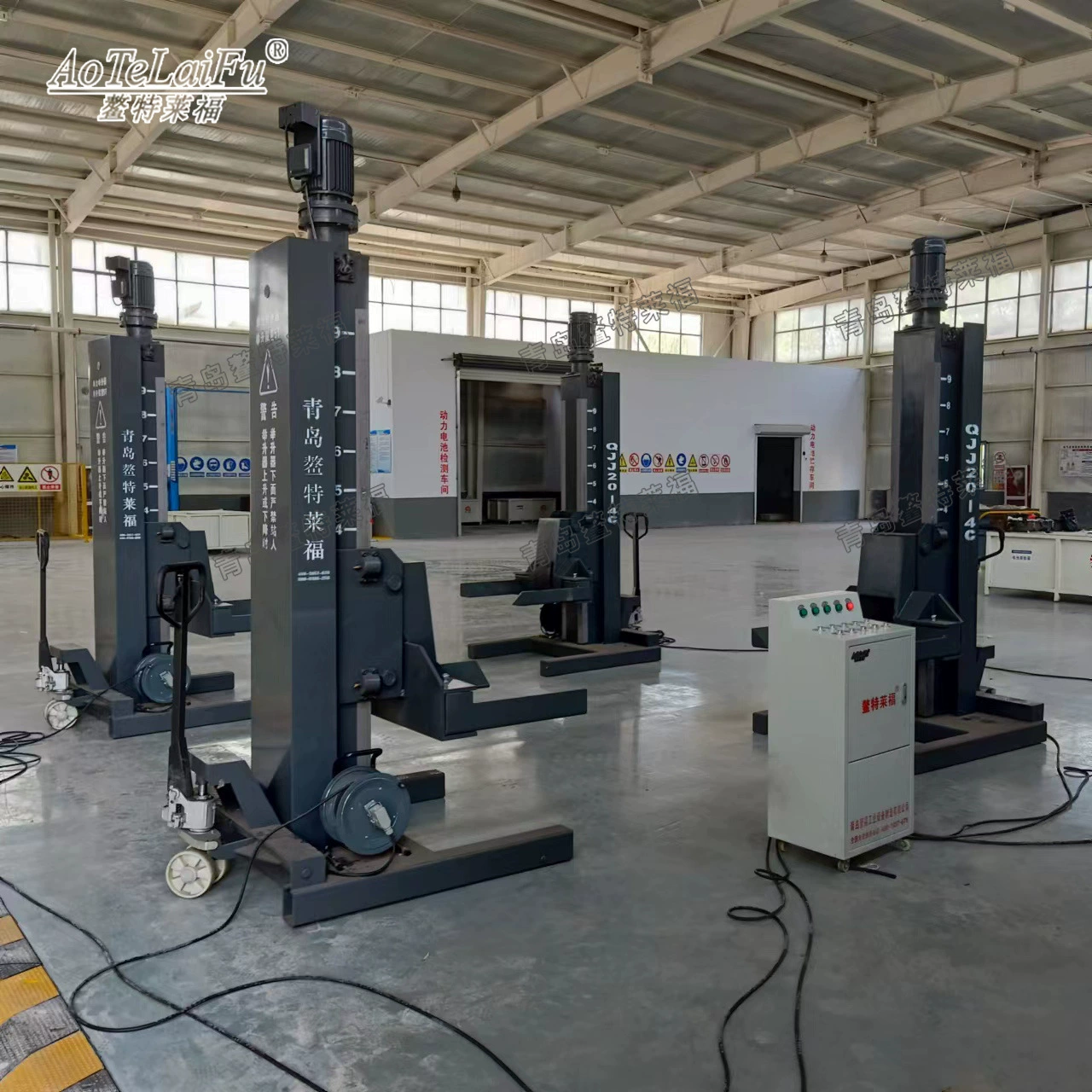 Мобильный подъемник для легковых автомобилей QJJ30-4C QJJ20-4C, четырехстоечный подъемник