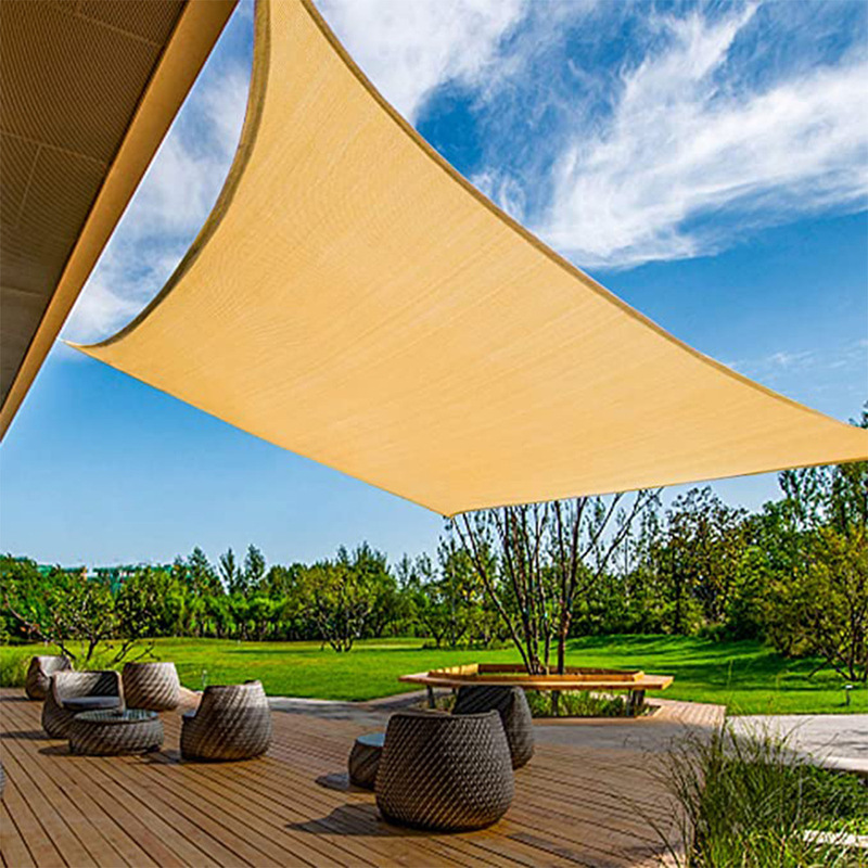 Cross-Border Sunshade Sail, Outdoor Courtyard Balcony Sunshade Net, Sun Protection Canopy, Sunshade Cloth, Swimming Pool Garden Sunshade Awning Cross-Border Sunshade Sail, Outdoor Courtyard Balcony Sunshade Net, Sun Protection Canopy, Sunshade Cloth, Swimming Pool Garden Sunshade Awning