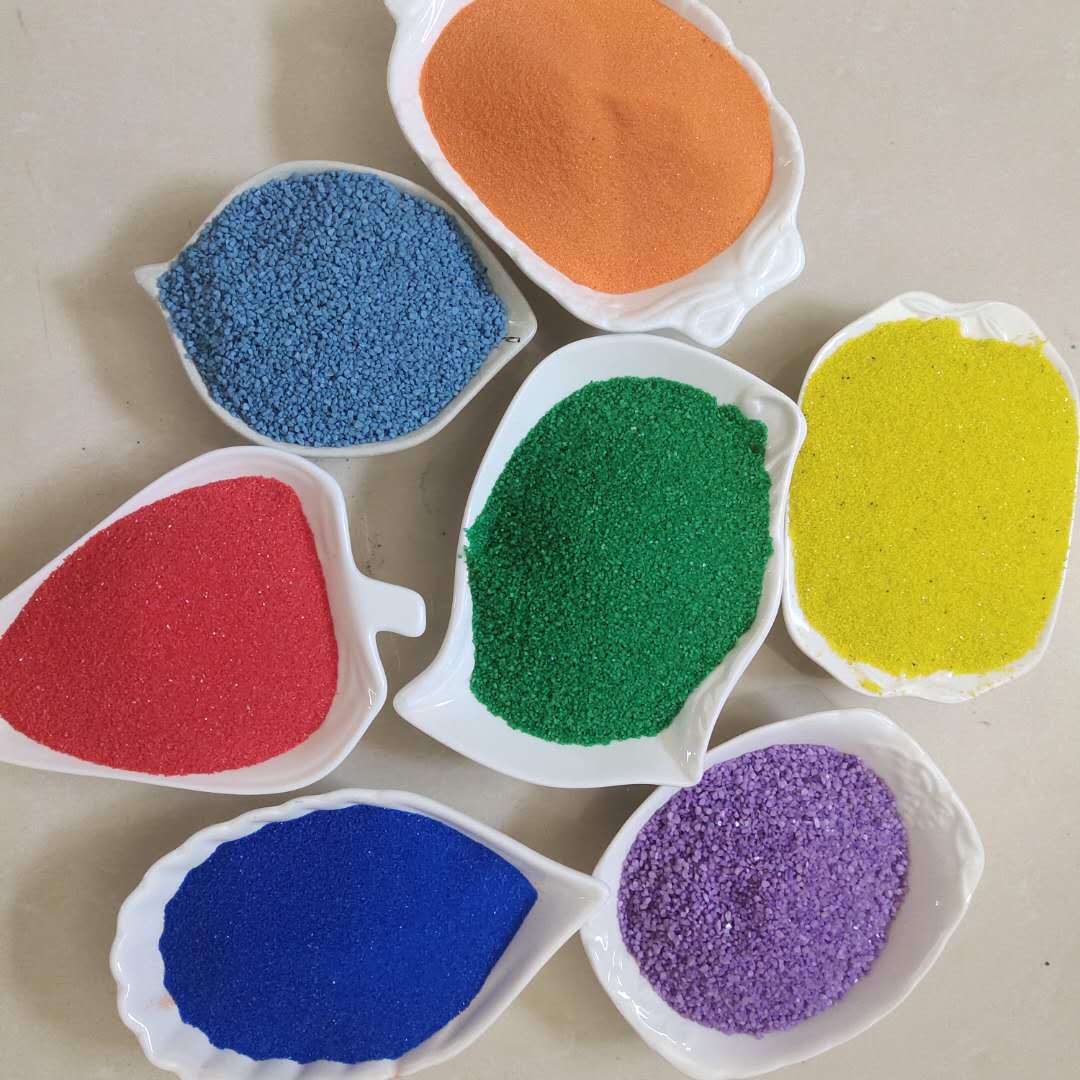 厂家供应目数石头粉儿童淘气宝乐园场地施工用