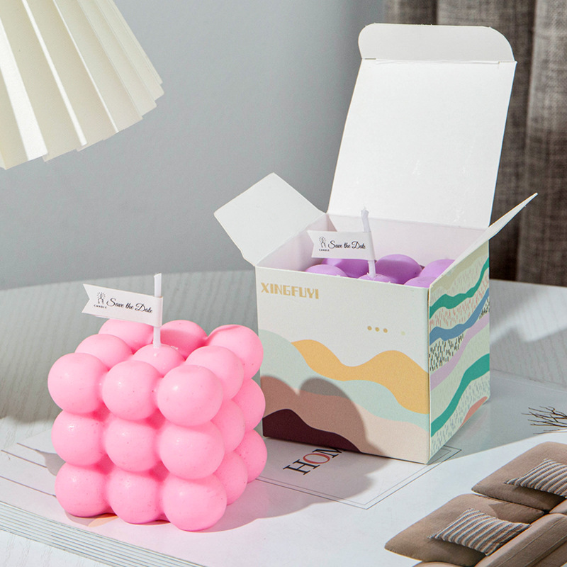 INS aromaterapia vela para las niñas regalo de mano nicho de alto grado fragancia regalo dormitorio decoración duradera hogar