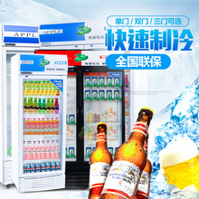 饮料展示柜冷藏柜保鲜柜商用立式单门双开门啤酒冰柜冰箱超市