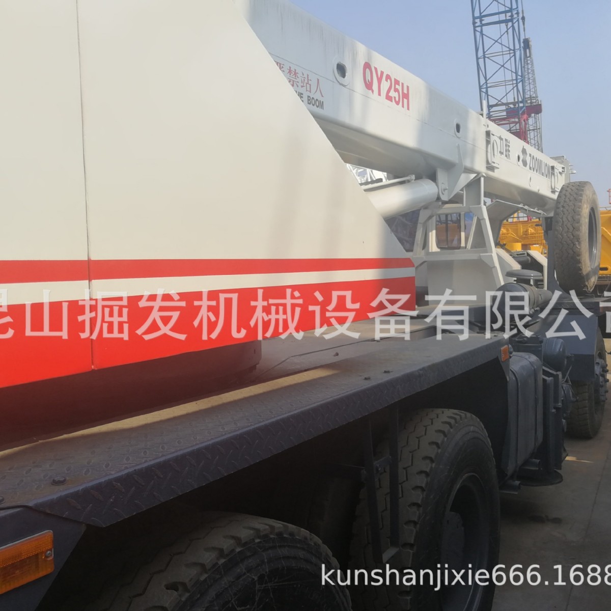 ZOOMLION QY50V Crane中联50吨汽车吊 中联25吨吊车