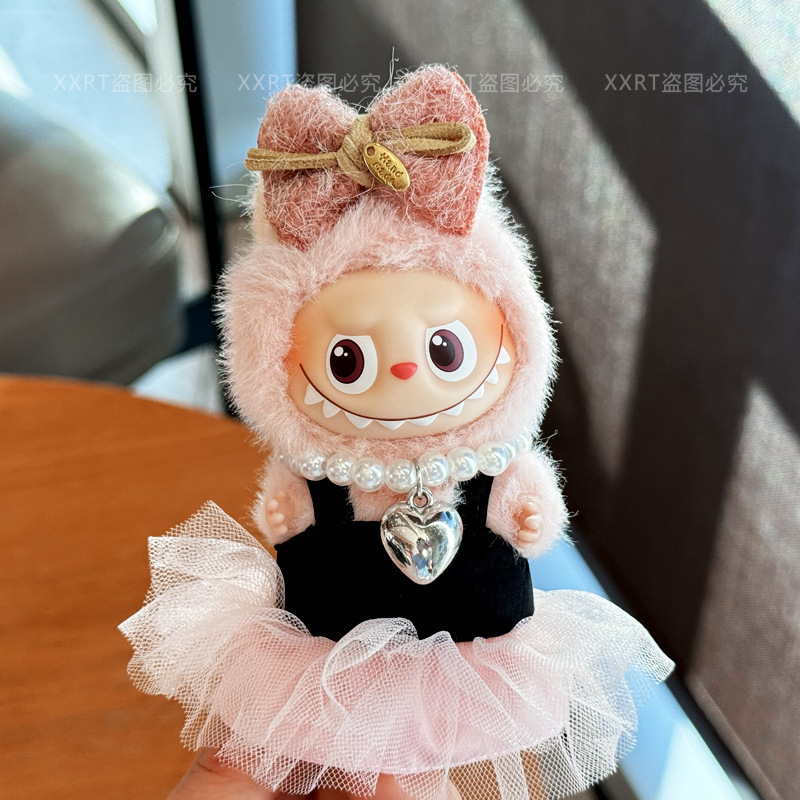 labubu娃衣一二三四代拉布布衣服心底密码4.0搪胶公仔穿着替配饰|undefined