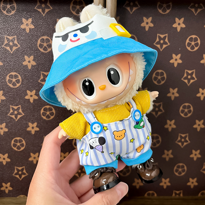 ラブブ17cm人形用ベビー服のみ、ラブブ服、かわいい着替えカジュアルスーツ服|undefined