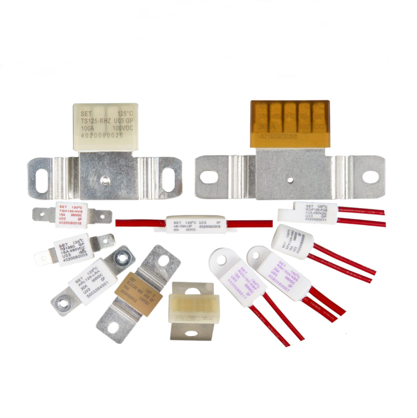 SET 直流高压方块型大电流温度保险丝400VDC