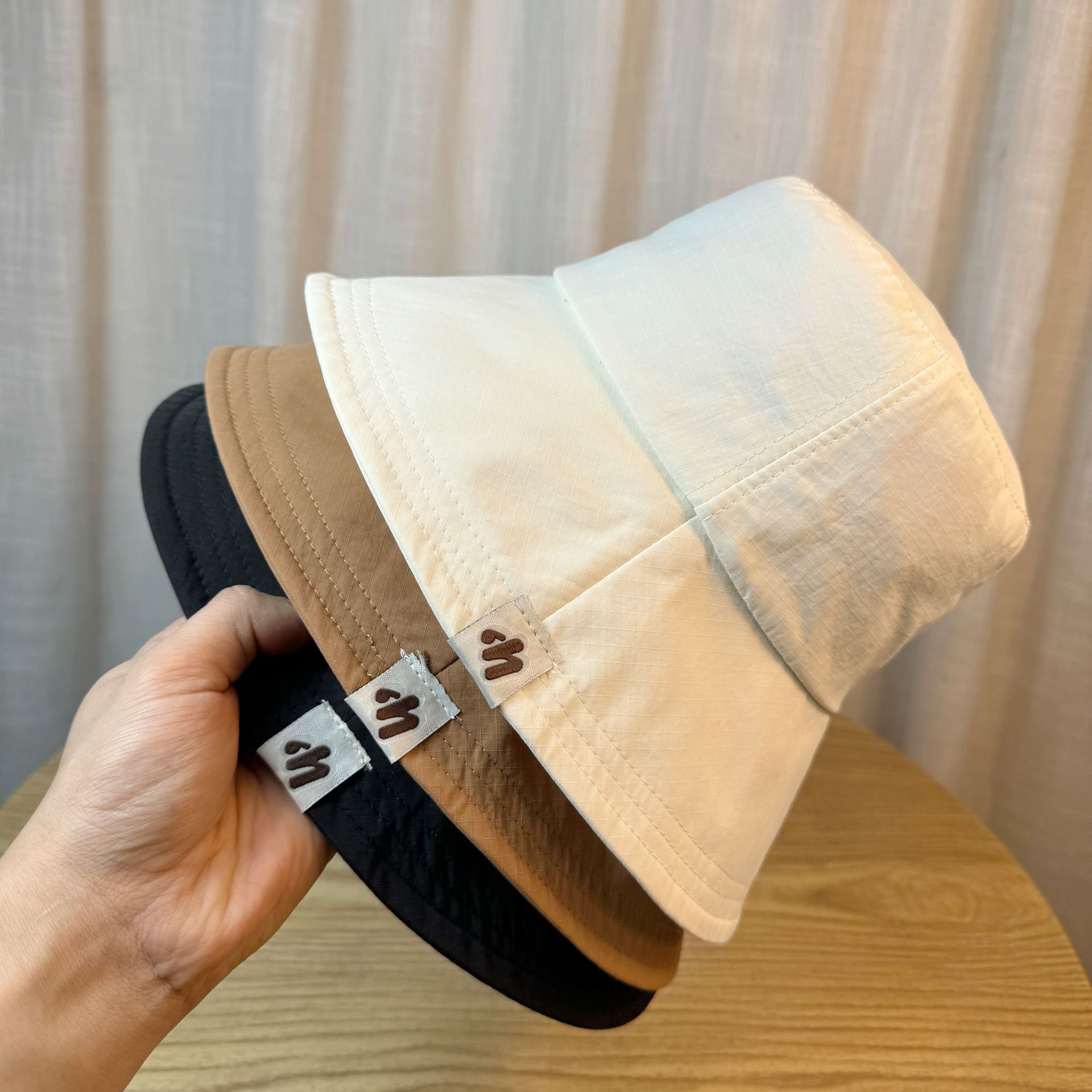 Seco rápido y delgado sombrero de pescador para mujeres 2025 nuevo sombrero de verano sombrero solar anti-UV sombrero solar plegable sombrero solar