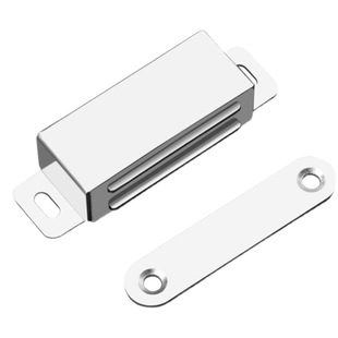 Stainless steel cabinet door magnetic suction door touch beads strong magnetic touch beads cabinet old-fashioned cabinet door buckle wardrobe door suction strong suction device