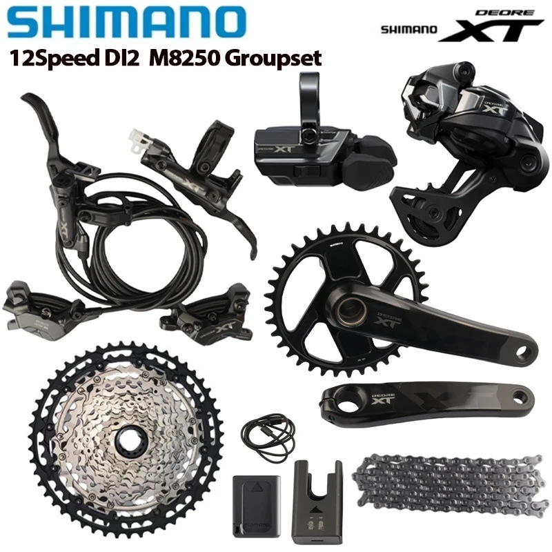 Shimano Shimano Xt Mountain Bike M8250 Wireless Variable New 1*12 Speed Hydraulic Disc Brake