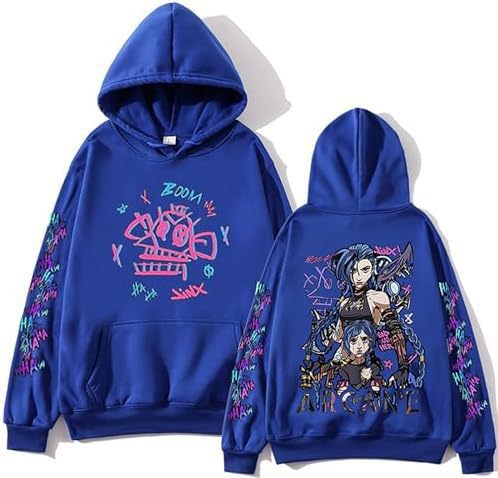 Sudadera transfronteriza AliExpress Arcane jinx Hoodie Novelty Graphic Long Sleeve