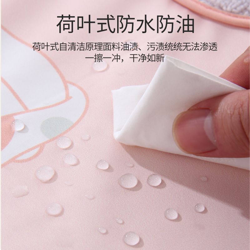 兒童罩衣男寶女寶寶春夏季防水防髒畫畫專用罩衣外穿護衣反穿圍裙