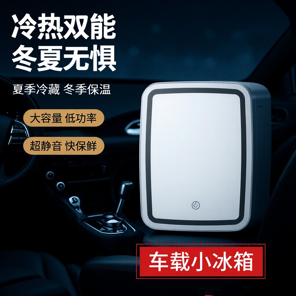 跨境爆款美妆冰箱车载