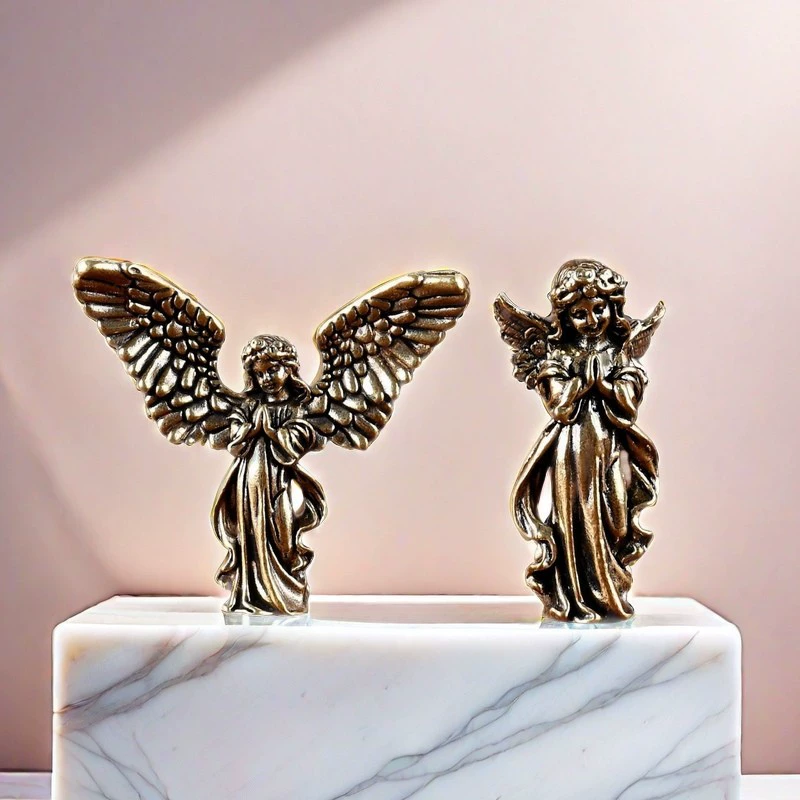 Крылья ангела, изделия из латуни, небольшие украшения, киоски культурного и творческого рынка, продающие популярные товары, исключительно для трансграничных продаж.