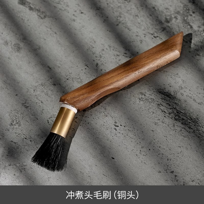 커피 머신 양조 헤드 브러시 (구리 헤드)