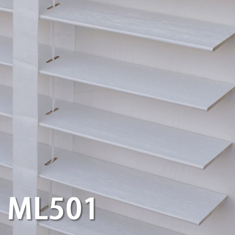 Basswood Solid Wood Blinds (Fugelin) — 5 cm Slats, Custom Width & Height