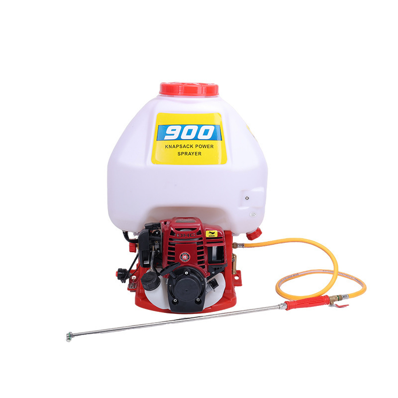 Dispositivo de pulverización especial para matar huerto agrícola de pulverización de gasolina tipo mochila de cuatro tiempos de pulverización de alta presión